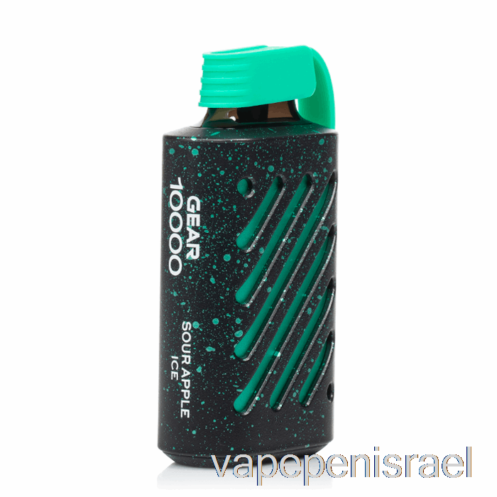 חד פעמי Vape Israel Vozol Gear 10000 קרח תפוח חמוץ חד פעמי